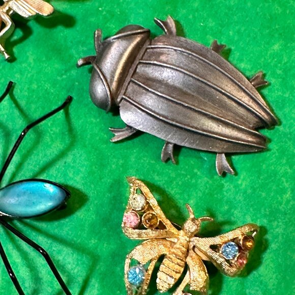 LOT of 6 I - nsect Bug Brooches / Pins - Picture 5 of 9